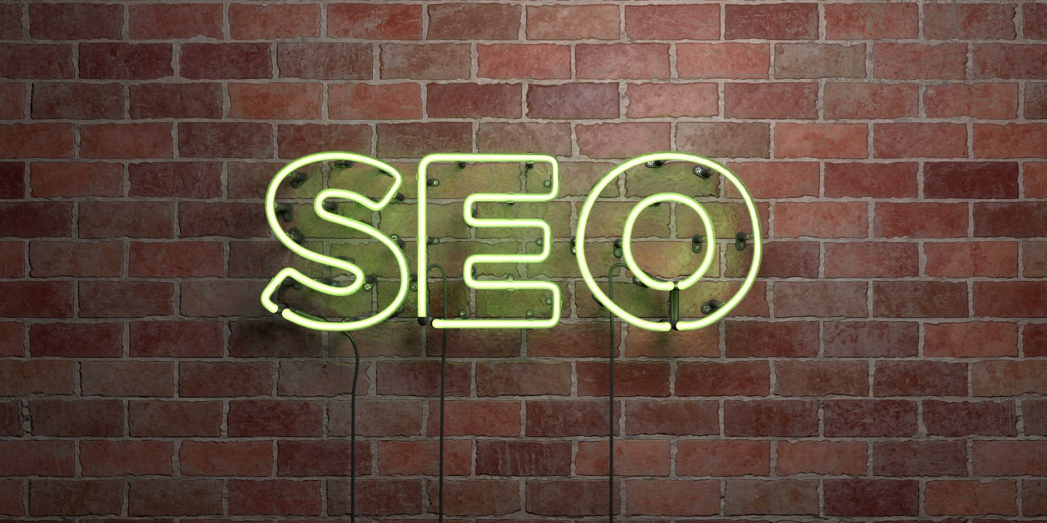 SEO led light letters